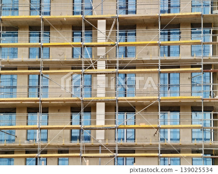 Implementing Comprehensive Safety Protocols And Markers During Facade Related Construction Activities 139025534