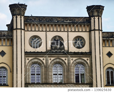 Classical Facade With Detailed Ornamentation. Revitalizing Heritage Buildings With Artistic Features 139025630