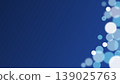 [Background Material] Blue background with white light bokeh 139025763