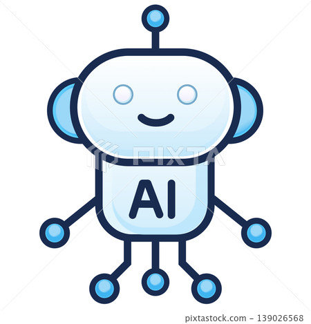 簡單的 AI 機器人角色圖標,分別表示關機、休眠和斷電狀態。 簡單的 AI 機器人角色圖標,分別表示關機、休眠和斷電狀態。 139026568