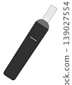 Image illustration of a black heated tobacco product 139027554