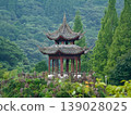Chinese-style observation deck 139028025