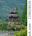 Chinese-style observation deck 139028026