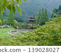Chinese-style observation deck 139028027
