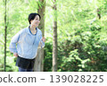 在綠樹環繞、環境清幽的戶外公園裡，女性可以享受有氧運動和跑步，進而促進健康的生活方式。 139028225