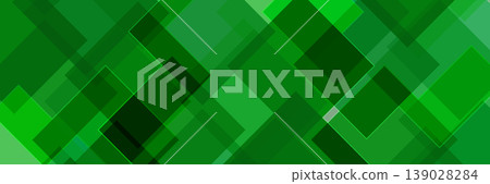 Abstract green geometric pattern background design 139028284