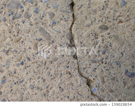Cracked asphalt Cracked asphalt 139028654