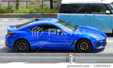 藍色日本跑車 藍色日本跑車 139028669