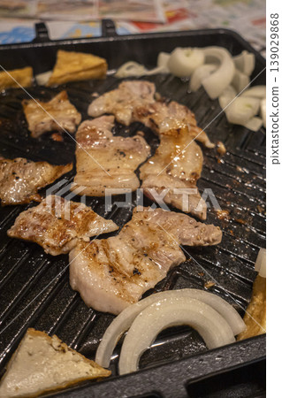 Grilled pork Nanbu Tekkin 139029868