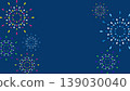 夏季節日煙火邊框素材，16:9 尺寸，向量素材。 139030040