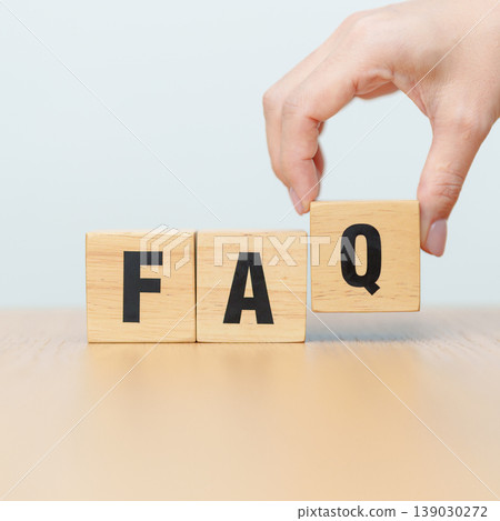 wooden block of FAQ. frequency asked questions, Answer, Question Ask, doubt, idea, Information, Communication and Brainstorming Concepts wooden block of FAQ. frequency asked questions, Answer, Question Ask, doubt, idea, Information, Communication and Brainstorming Concepts 139030272