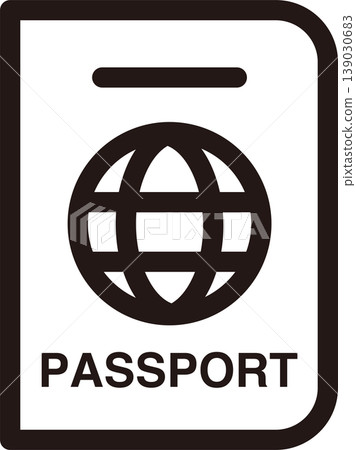 Passport icon illustrations for overseas travel, departure, entry, tourism, travel documents, line art, and design materials. Passport icon illustrations for overseas travel, departure, entry, tourism, travel documents, line art, and design materials. 139030683