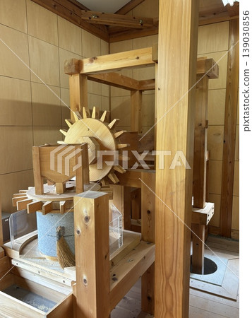 Watermill for grinding flour Watermill for grinding flour 139030856