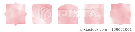 Dusty pink watercolor frame material | Gentle, nuanced color blurred background frame design (series available) Dusty pink watercolor frame material | Gentle, nuanced color blurred background frame design (series available) 139031001