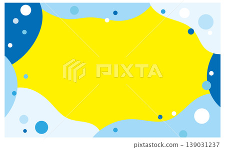 Fresh summer carbonated foam abstract background 139031237