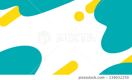 Fluid Shape Pop Summer Color Background Frame 139032250