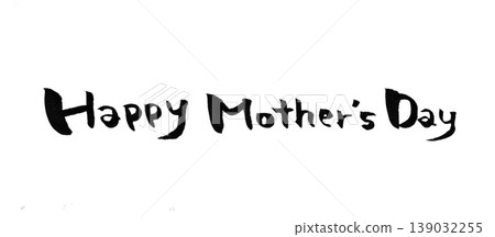 Mother's Day Handwritten Characters Mother's Day Handwritten Characters 139032255