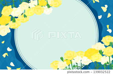 康乃馨和玫瑰父親節模板 2_無文字_橫版 139032522