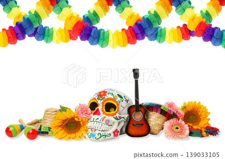 Different Mexican items for your design, PNG Different Mexican items for your design, PNG 139033105