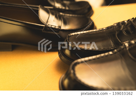 Black loafer school shoes Black loafer school shoes 139033162