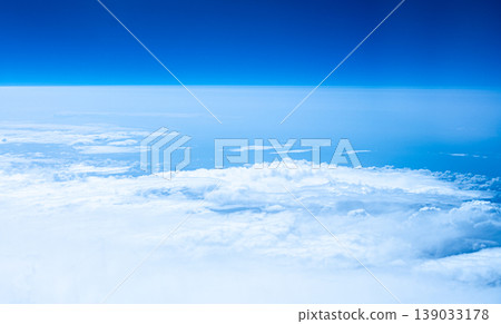 地平線和雲海 地平線和雲海 139033178