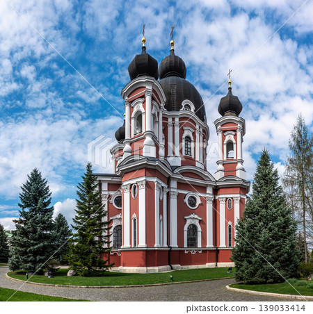 Red Mother of God Cathedral at Curchi Orthodox Monastery 139033414