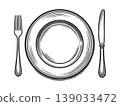 engraving sketch raster illustration 139033472