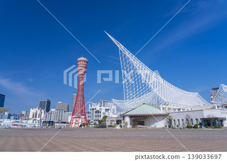 神戶港塔、神戶海事博物館、美利堅公園 神戶港塔、神戶海事博物館、美利堅公園 139033697