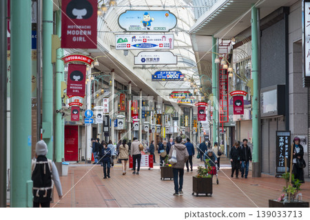 Kobe Motomachi Shopping Street, Morning 139033713