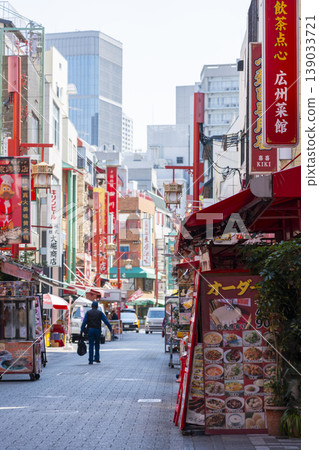 神戶唐人街的清晨景象 139033721