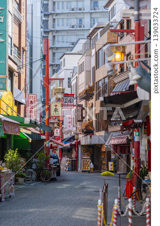 神戶唐人街的清晨景象 139033724