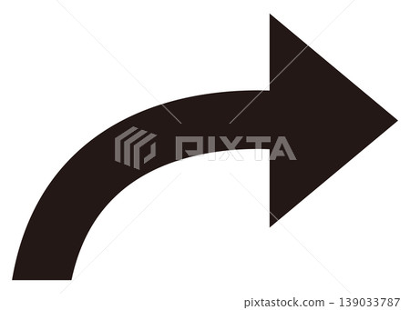 Illustration of a black arrow pointing to the right Illustration of a black arrow pointing to the right 139033787