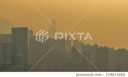 April 18 2026 the Hong Kong Golden Harbour Skyline April 18 2026 the Hong Kong Golden Harbour Skyline 139033889