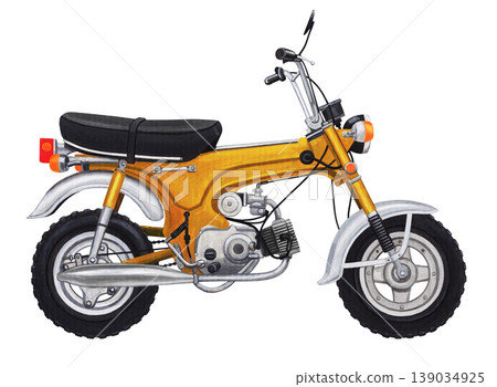 舊的迷你自行車 舊的迷你自行車 139034925