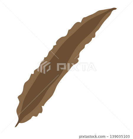 Kombu (kelp) - Seaweed icon illustration Kombu (kelp) - Seaweed icon illustration 139035103