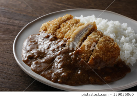 Homemade katsu curry Homemade katsu curry 139036060