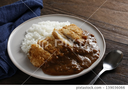 Homemade katsu curry Homemade katsu curry 139036066