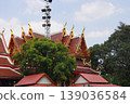 Roof of Wat Paknam, Bangkok, Thailand 139036584