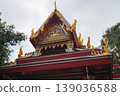 Roof of Wat Paknam, Bangkok, Thailand 139036588