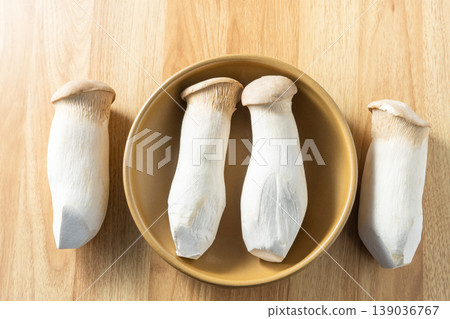 King oyster mushroom King oyster mushroom 139036767