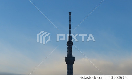 天空樹剪影 天空樹剪影 139036993