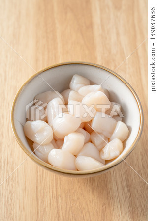 Scallop adductor muscle Scallop adductor muscle 139037636