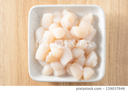 Scallop adductor muscle Scallop adductor muscle 139037646