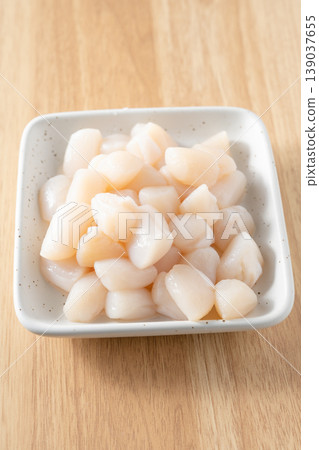 Scallop adductor muscle Scallop adductor muscle 139037655