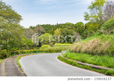 奈良縣飛鳥村石舞台地區飛鳥歷史公園綠意盎然 奈良縣飛鳥村石舞台地區飛鳥歷史公園綠意盎然 139038137
