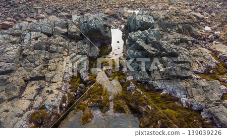 April 19 2026 Port Shelter Coastal Rock Fissure Formation 139039226