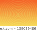 Abstract color concentric circle background with soft gradient center and modern geometric design. 139039486