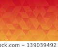 Abstract geometric background featuring seamless triangular pattern with warm colors. 139039492