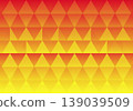 Abstract geometric background featuring seamless triangular pattern with warm colors. 139039509