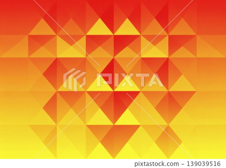 Abstract geometric background featuring seamless triangular pattern with warm colors. Abstract geometric background featuring seamless triangular pattern with warm colors. 139039516